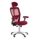 BX-4147 Fotel biurowy Czerwony