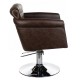 Fotel fryzjerski ALBERTO brązowy