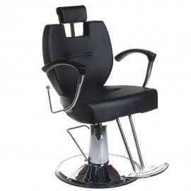 Fotel barberski HEKTOR BH-3208 czarny