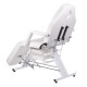 BW-263 Fotel kosmetyczny z kuwetami biały