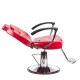 Fotel barberski HEKTOR BH-3208 Czerwony
