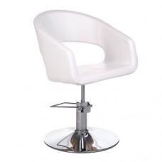 Fotel fryzjerski Paolo Biały