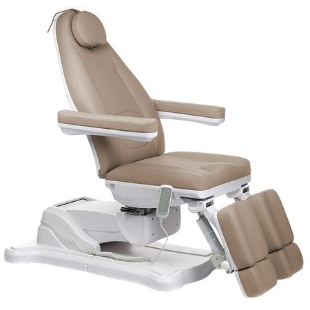 Mazaro BR-6672A Elektryczny fotel kosmetyczny Latte