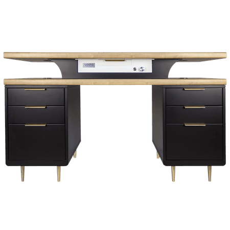 Biurko Black Cavier VENTO PRO PLUS