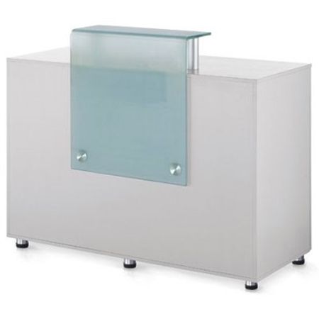 BD-3307 Biurko do recepcji Białe