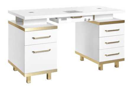 Biurko Elegante Bianco VENTO PRO PLUS