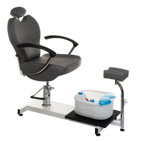 BR-2301 Fotel do pedicure Szary