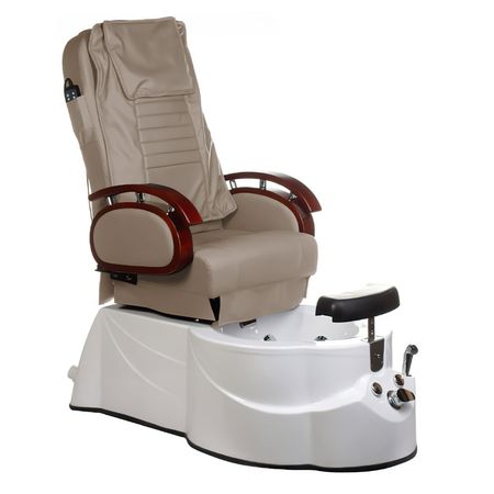 BR-3820D Fotel Pedicure SPA Latte