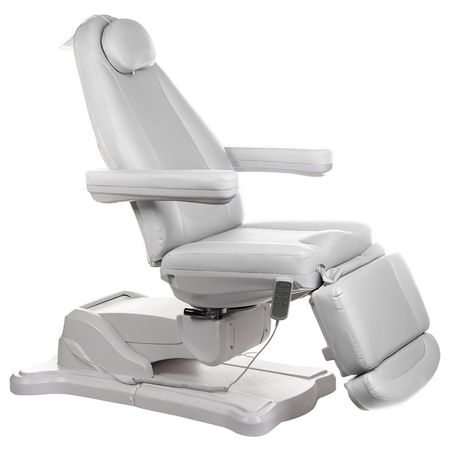 Mazaro BR-6672B Elektryczny fotel kosmetyczny Jasny Szary
