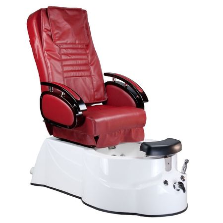 BR-3820D Fotel Pedicure SPA Bordowy