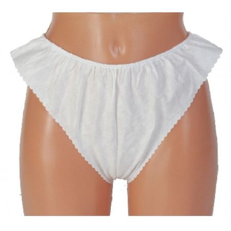 Majtki figi kosmetyczne włókninowe białe 10szt