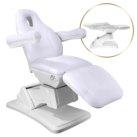 Fotel kosmetyczny obrotowy