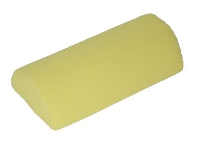 Pokrowiec frotte na poduszkę do manicure Żółty