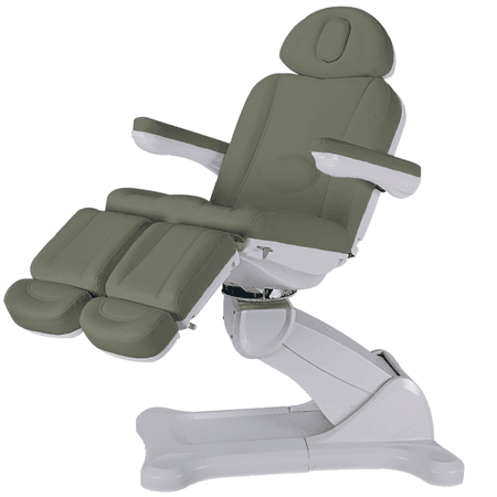 Fotel podologiczny EDERA E5 SZARO - BRĄZOWY