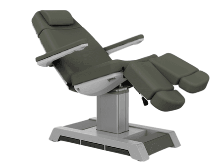 Fotel podologiczny GIRASOLE E3 SZARO-BRĄZOWY