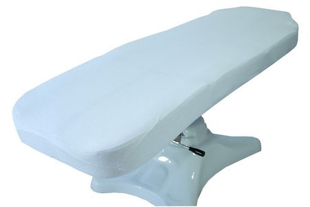 Prześcieradło frotte na fotel 60x190cm BIAŁE