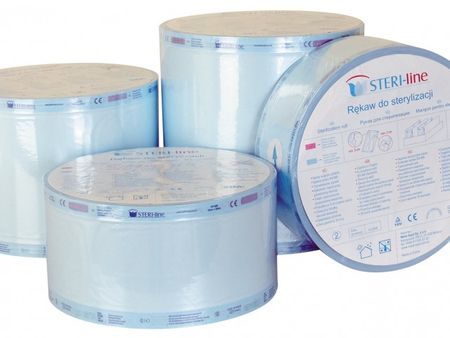 Rękaw do sterylizacji 200mm x 200mb