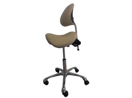 Taboret Siodło BEŻOWY