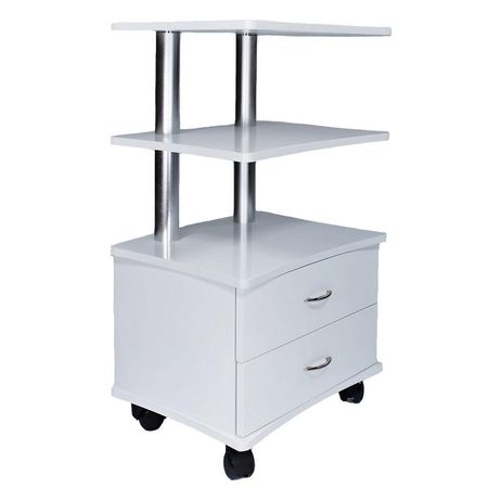 TS Stolik kosmetyczny 3 półki 2 szuflady