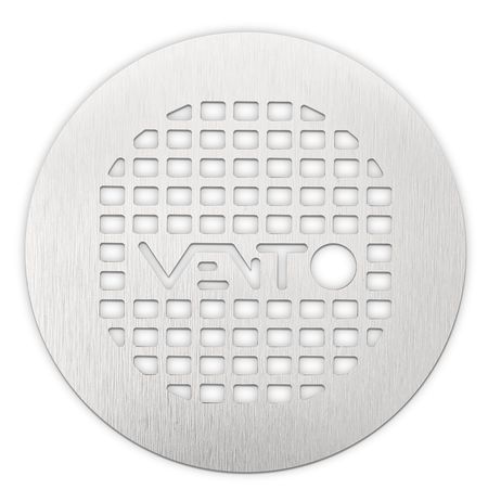 Kratka do pochłaniacza Vento- okrągła Srebrna