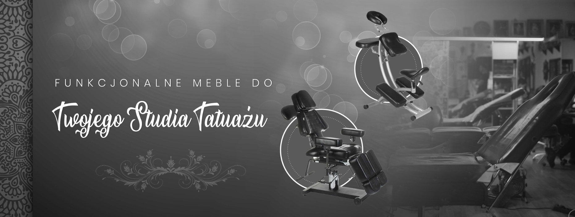 Wyposażenie studia tatuażu